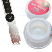 Гель фарба Nail Apex Air paint gel 5 мл №1